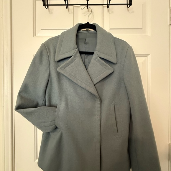 Marc Jacobs Jackets & Blazers - Marc Jacobs Women's Light Blue Pea Coat